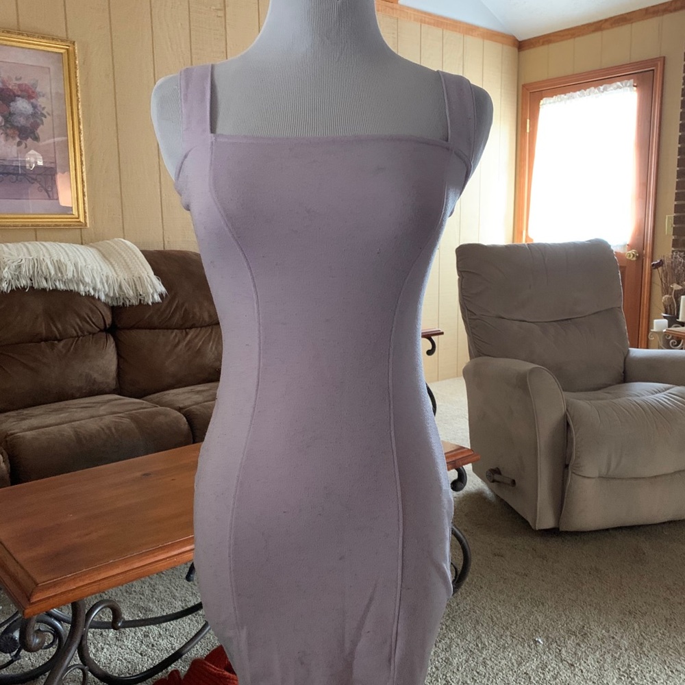Purple dress